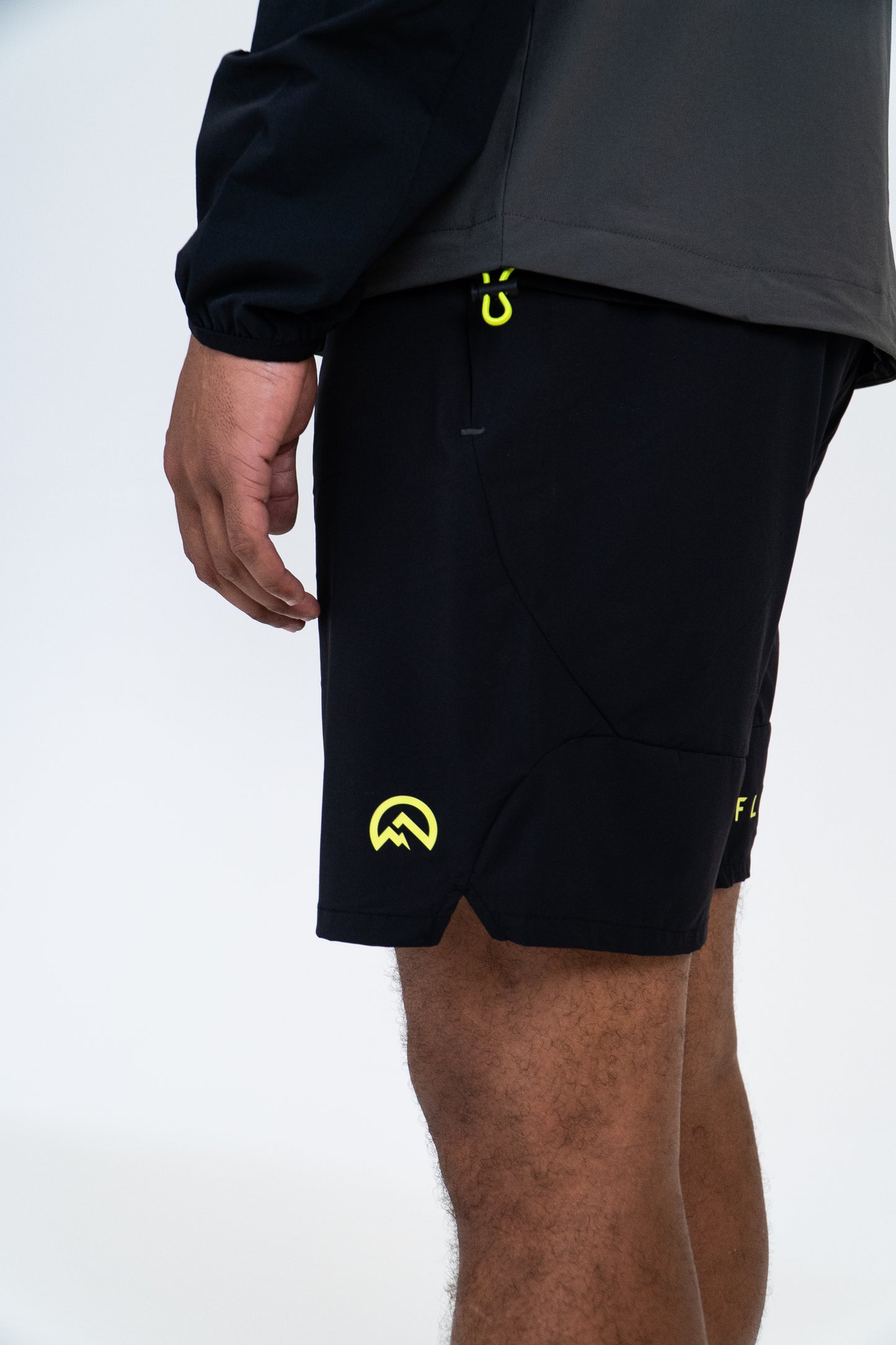 SS25 Versatility Shorts - Black/Neon