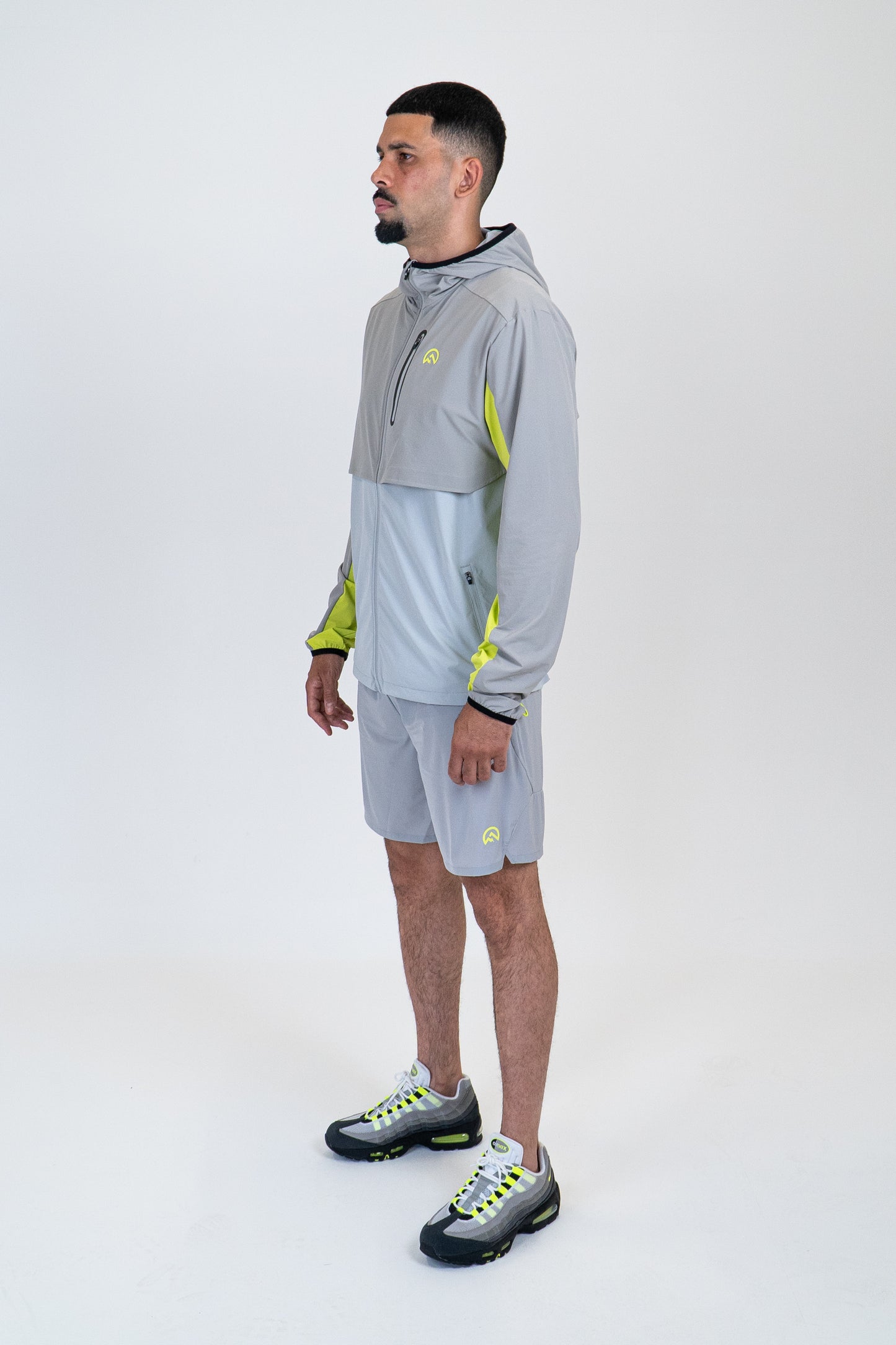 SS25 Versatility Jacket - Silver/Neon
