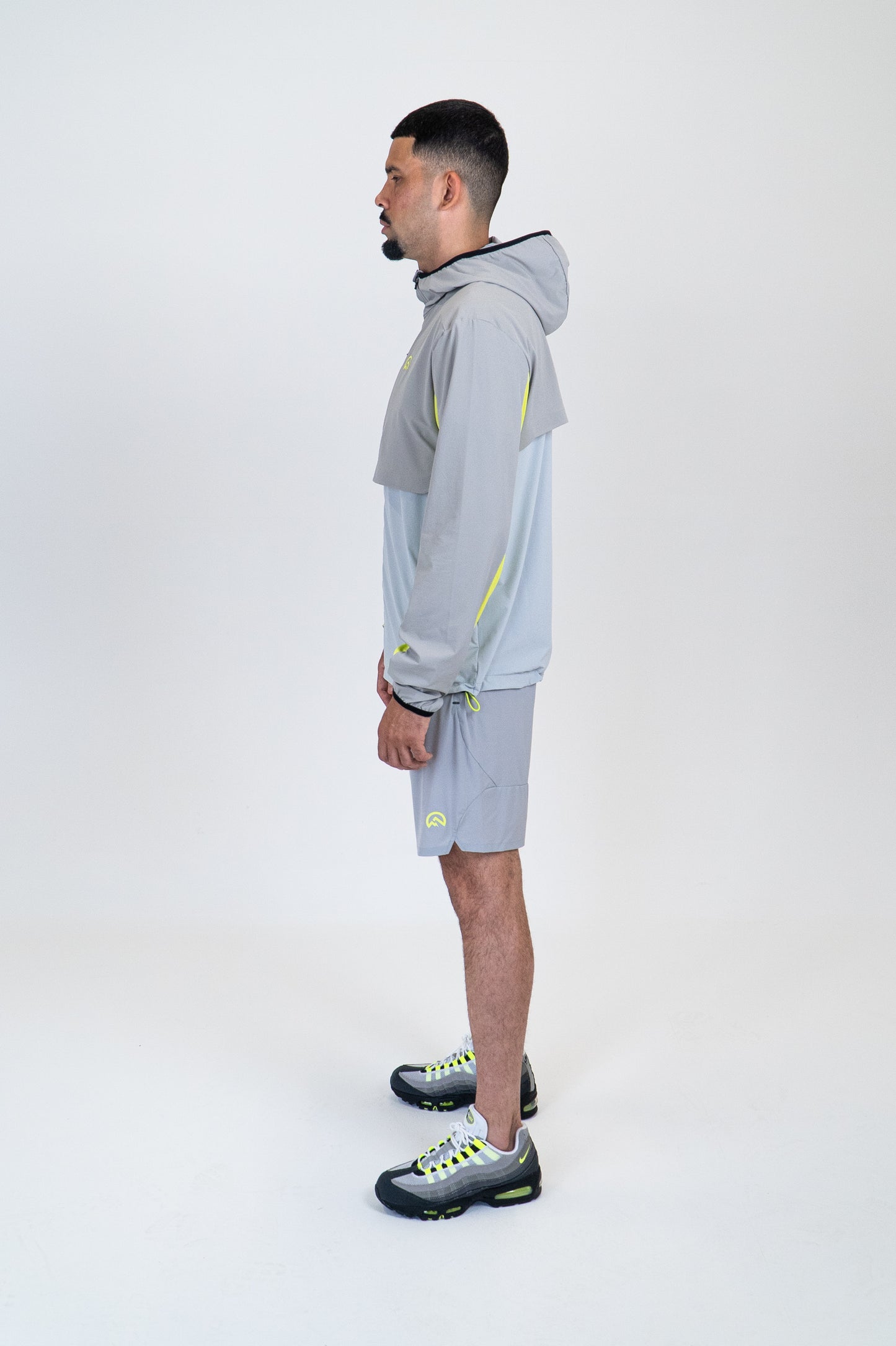 SS25 Versatility Jacket - Silver/Neon