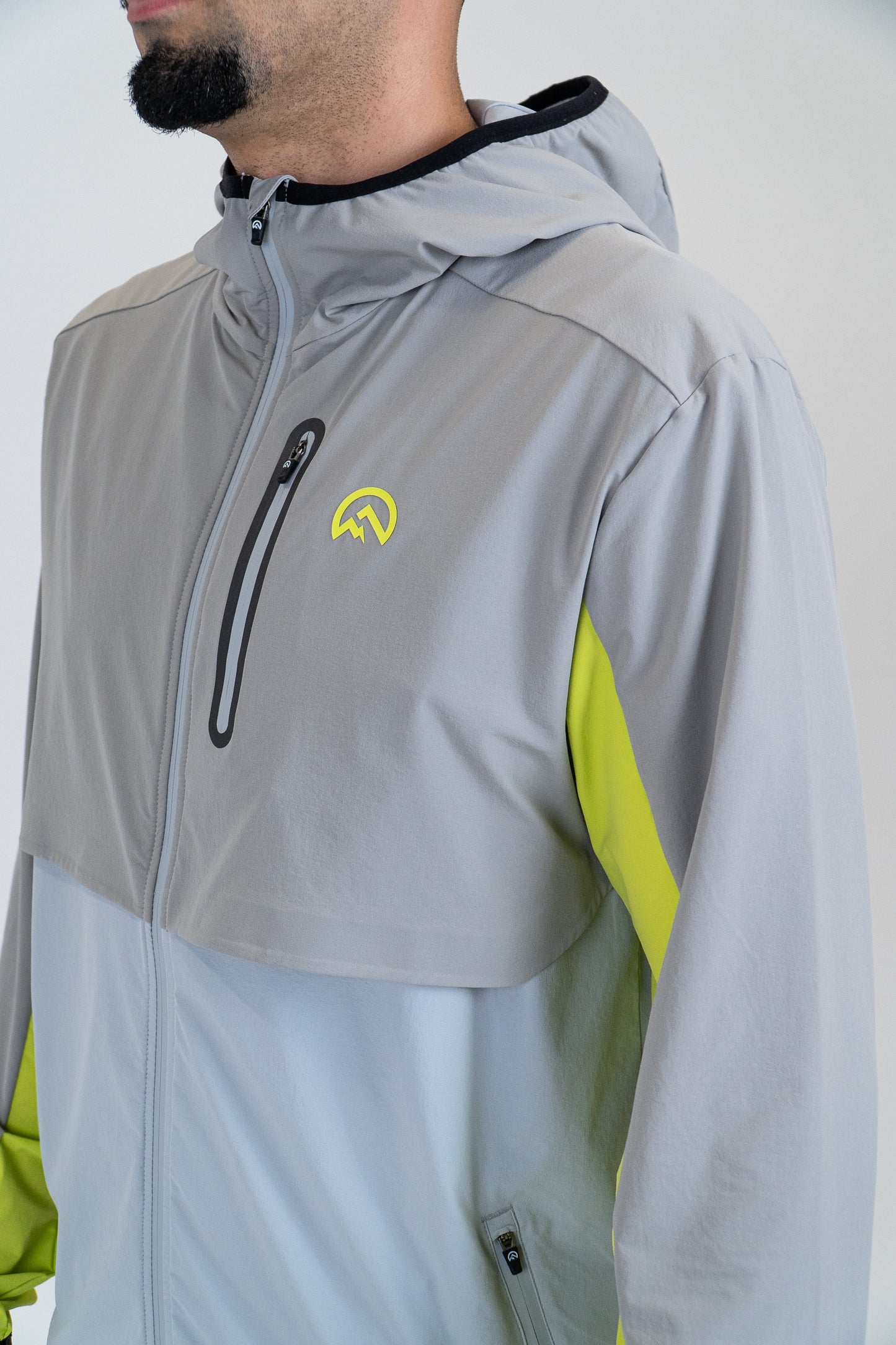SS25 Versatility Jacket - Silver/Neon