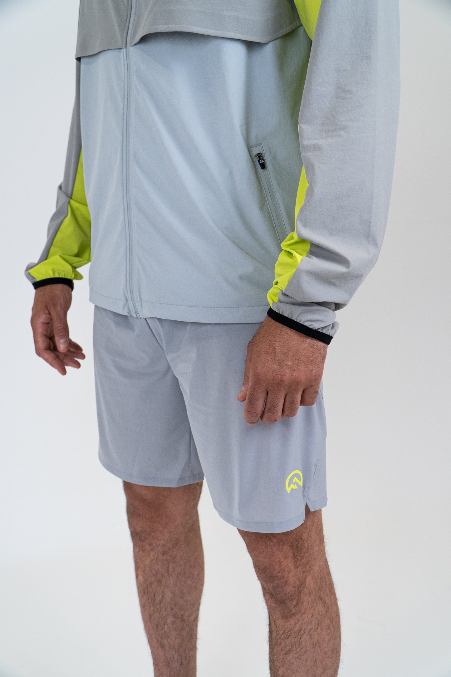 SS25 Versatility Jacket - Silver/Neon