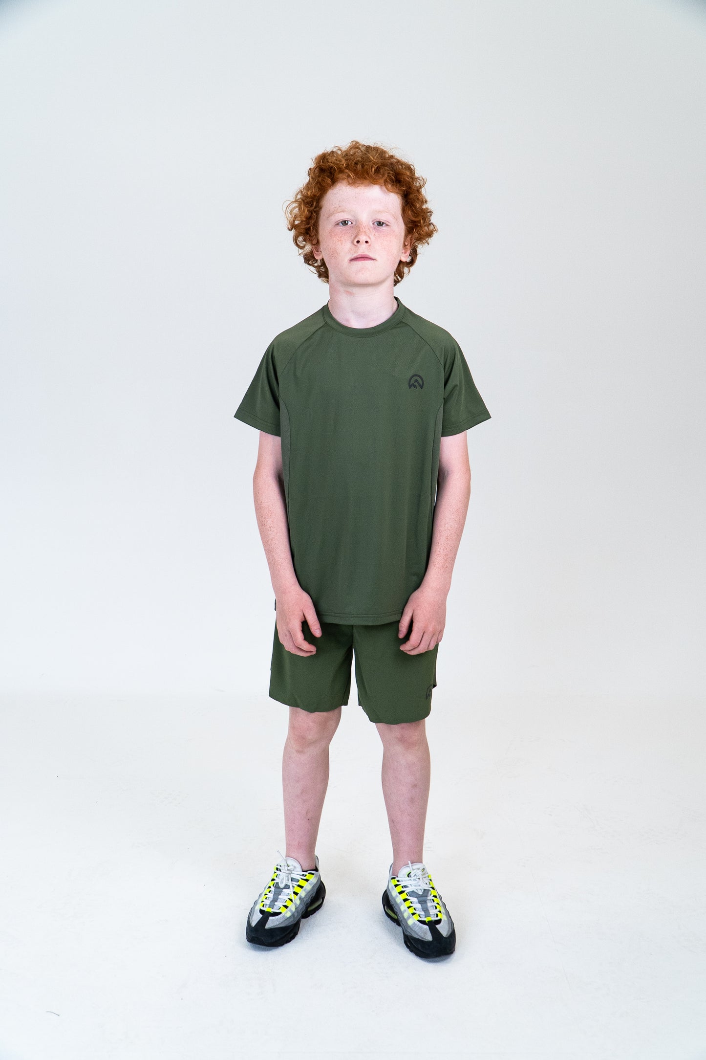 Junior SS25 Tech T-Shirt - Khaki