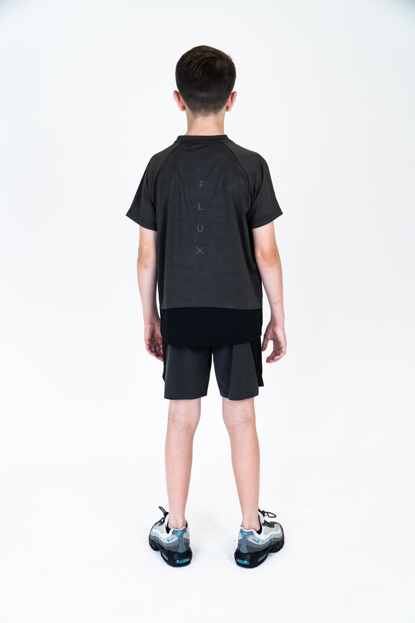 Junior SS25 Tech T-Shirt - Charcoal
