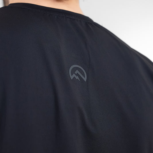 SS26 Graphic Logo T-Shirt - Black/Black