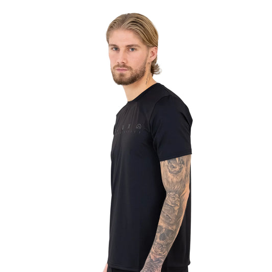 SS26 Graphic Logo T-Shirt - Black/Black