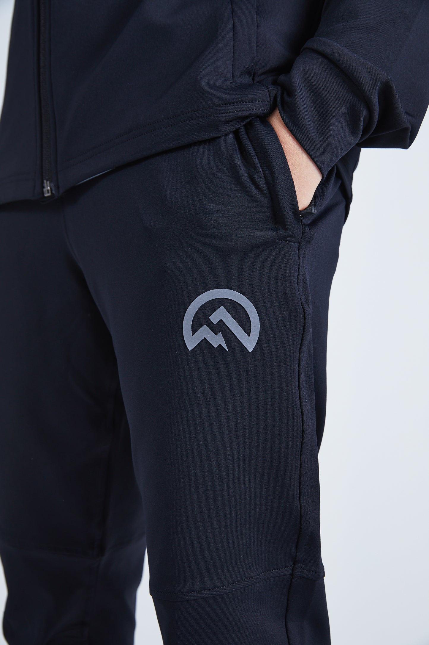 Junior Premium Tracksuit Pants - Black