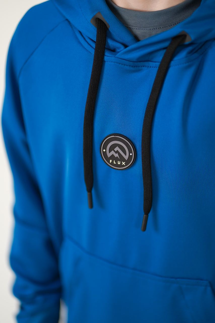 Junior Applique Logo Hoodie Set (Hoodie) - Teal