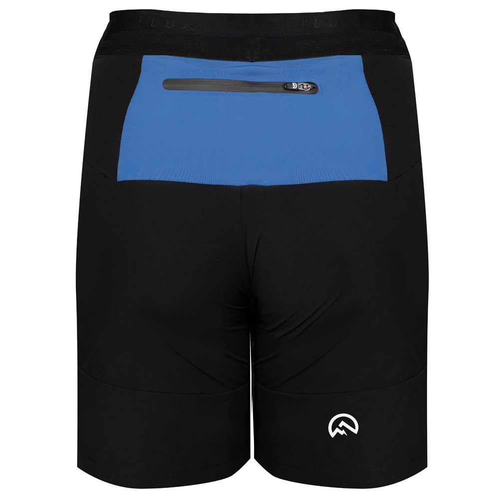 Junior Performance Shorts - Black/Cobalt