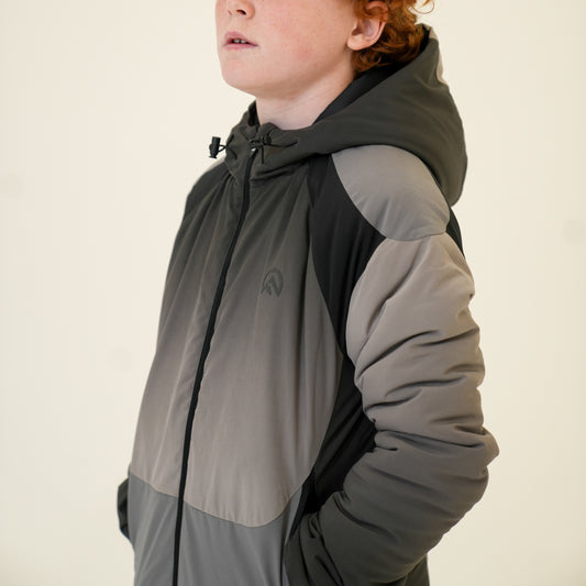 AW25 Junior Axium Jacket - Black/Anthracite