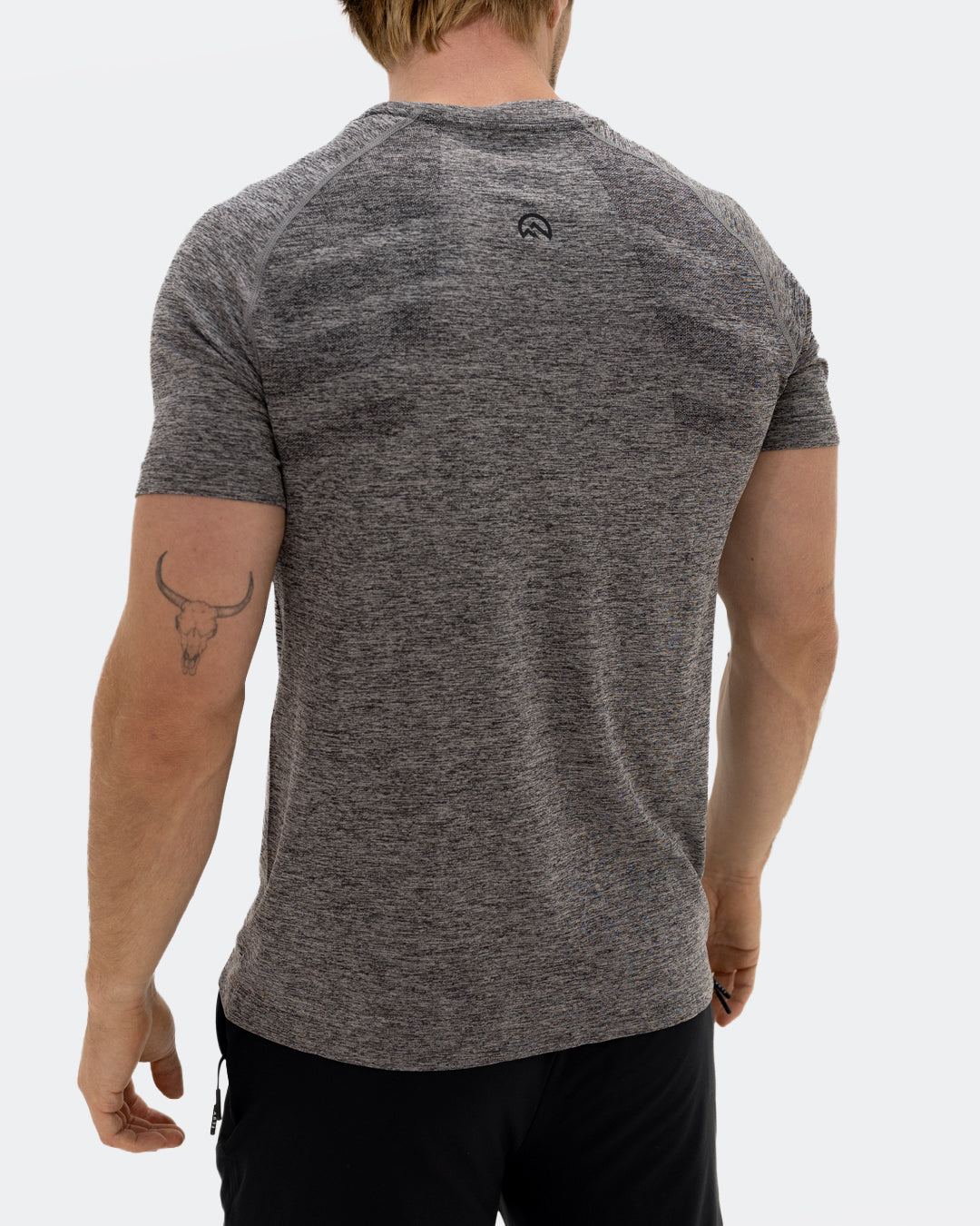 Chevron Seamless T-Shirt - Black