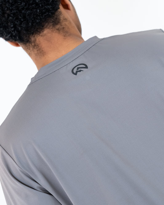 SS26 Graphic Logo T-Shirt - Grey/Slate