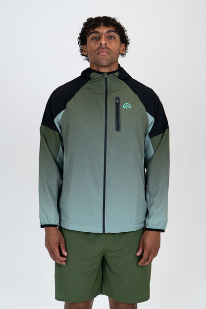 SS25 Gradient Jacket - Green/Alkaline