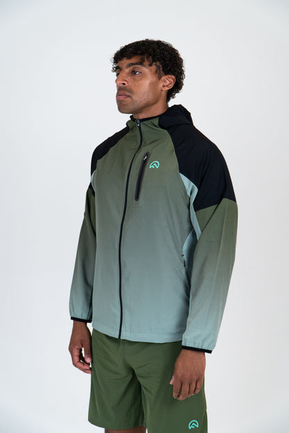 SS25 Gradient Jacket - Green/Alkaline