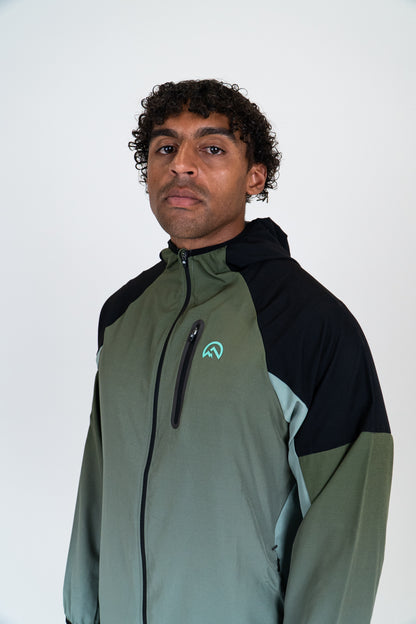 SS25 Gradient Jacket - Green/Alkaline