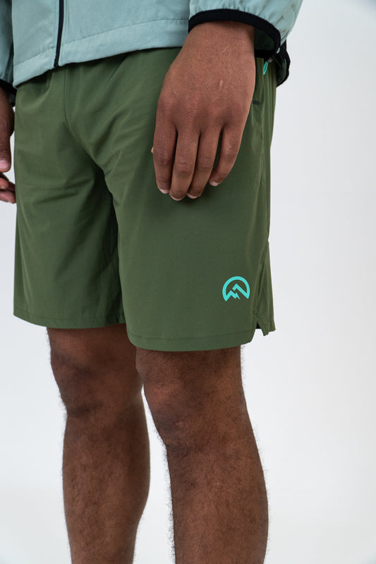 SS25 Versatility Shorts - Khaki/Alkaline