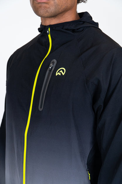 SS25 Gradient Jacket - Black/Neon