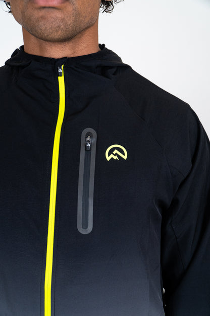 SS25 Gradient Jacket - Black/Neon