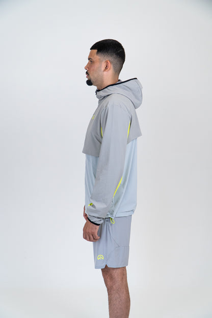 SS25 Versatility Shorts - Silver/Neon