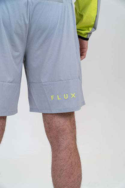 SS25 Versatility Shorts - Silver/Neon