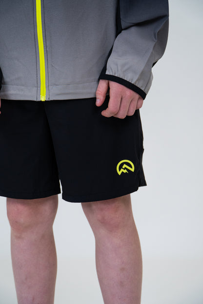 Junior SS25 Versatility Shorts - Black/Neon