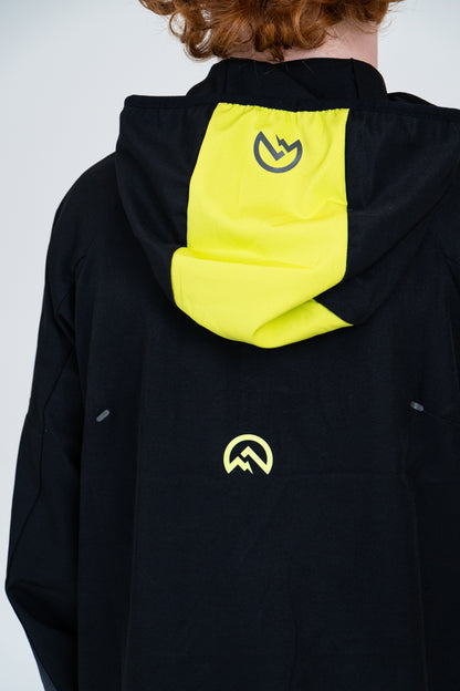 Junior SS Gradient Jacket - Black/Neon