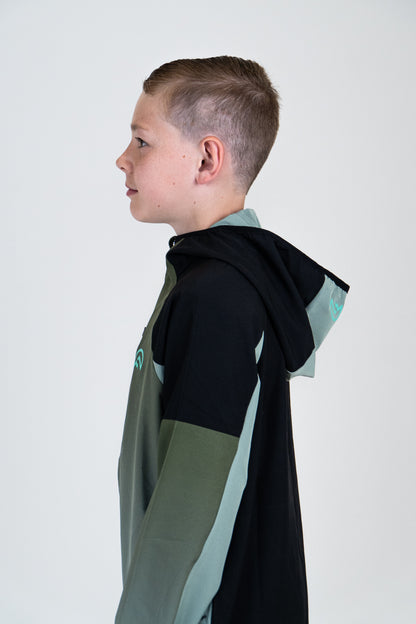 Junior SS25 Gradient Jacket - Khaki/Alkaline