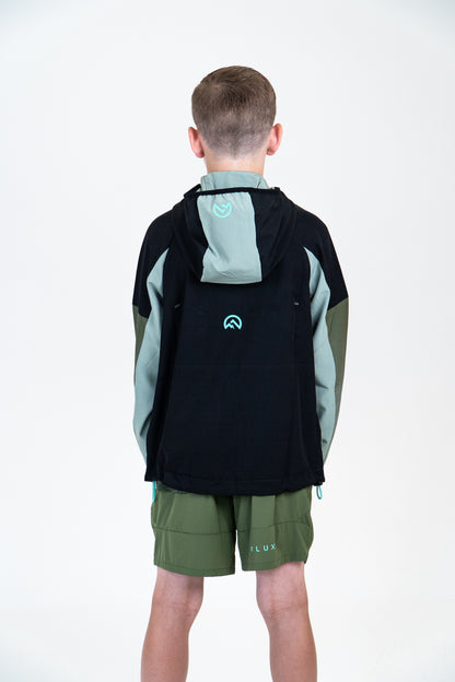 Junior SS25 Gradient Jacket - Khaki/Alkaline