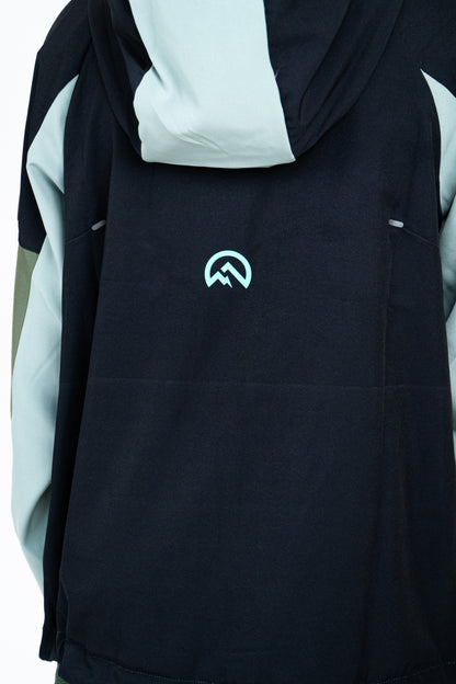 Junior SS25 Gradient Jacket - Khaki/Alkaline