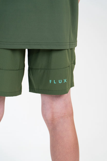 Junior SS25 Versatility Shorts - Khaki/Alkaline