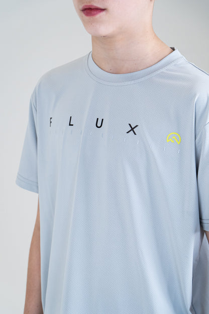 Junior SS25 Graphic Logo T-Shirt - Silver/Neon