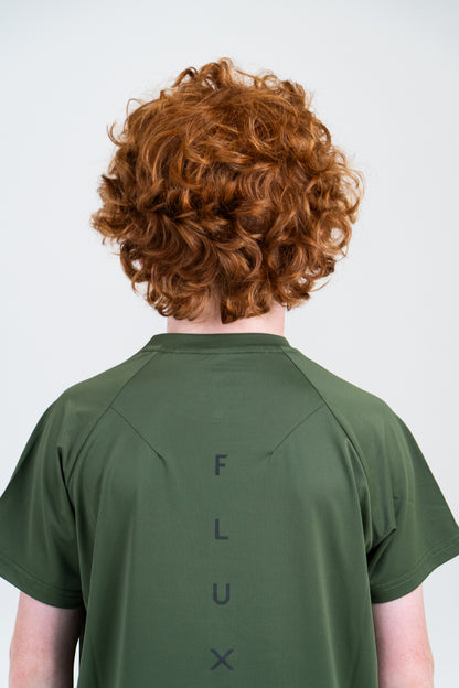 Junior SS25 Tech T-Shirt - Khaki