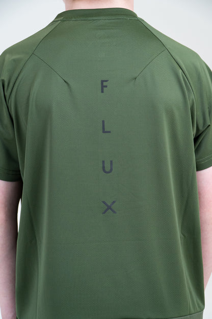 Junior SS25 Tech T-Shirt - Khaki