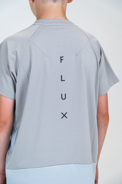 Junior SS25 Tech T-Shirt - Concrete