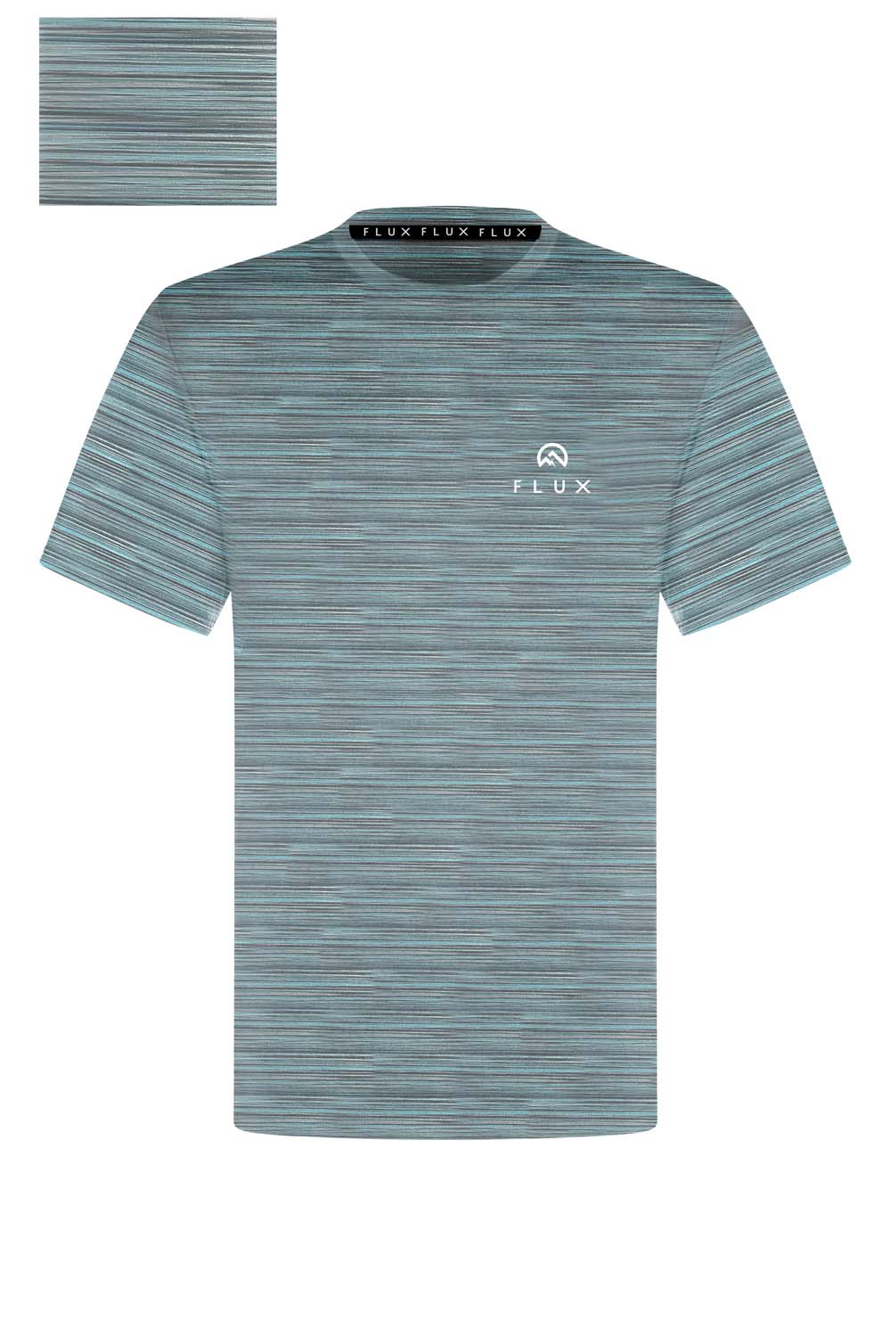 Multi T-Shirt - Silver/Blue