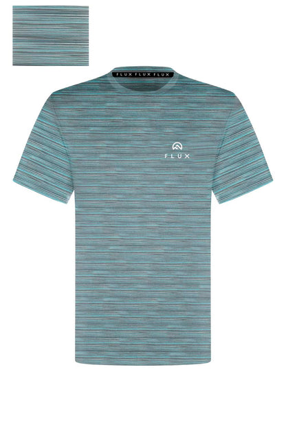 Multi T-Shirt - Silver/Blue