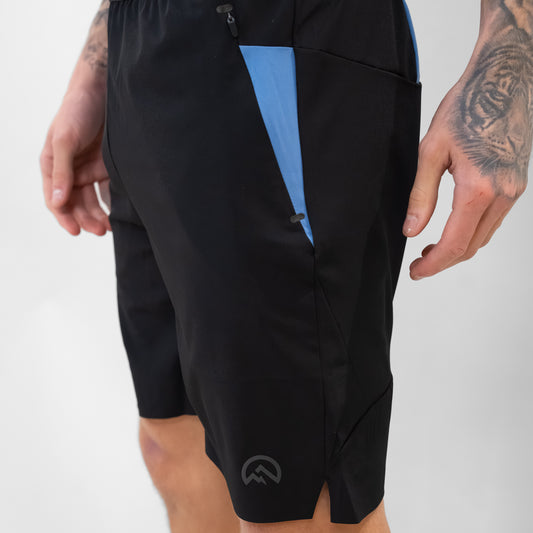 SS26 Versatility Shorts - Black/Airforce