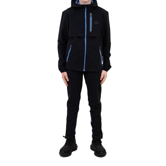 Junior SS26 Versatility Tracksuit - Black/Airforce