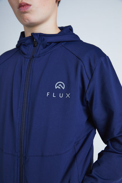 Junior Premium Tracksuit Jacket - Navy
