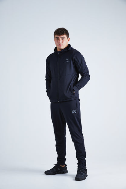 Premium Tracksuit Jacket - Black