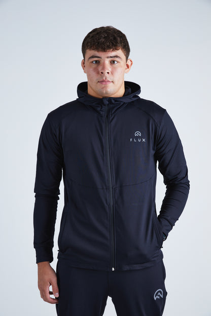 Premium Tracksuit Jacket - Black