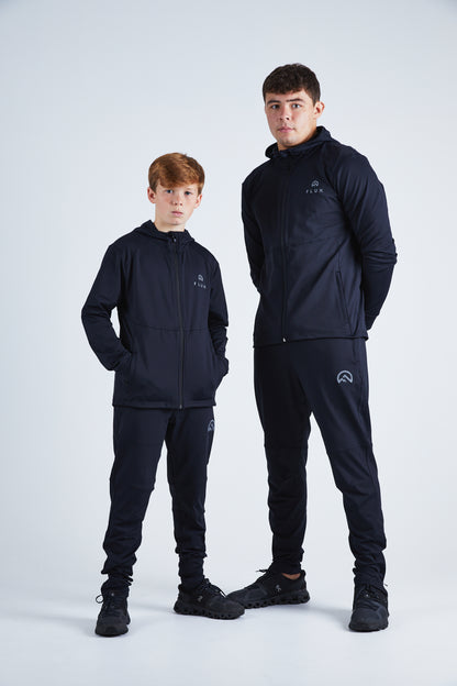 Premium Tracksuit Jacket - Black