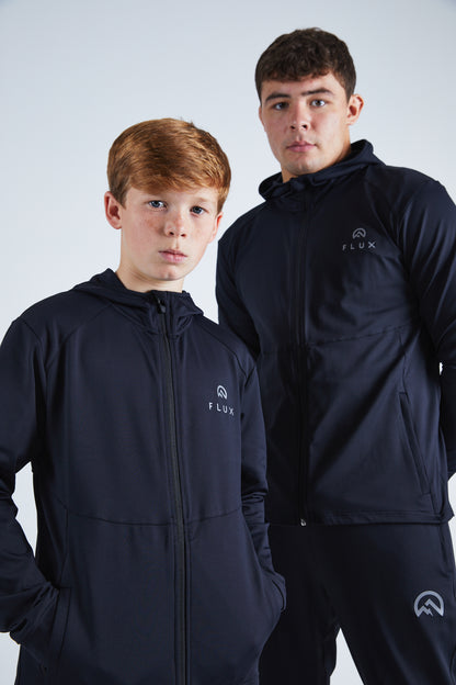 Premium Tracksuit Jacket - Black