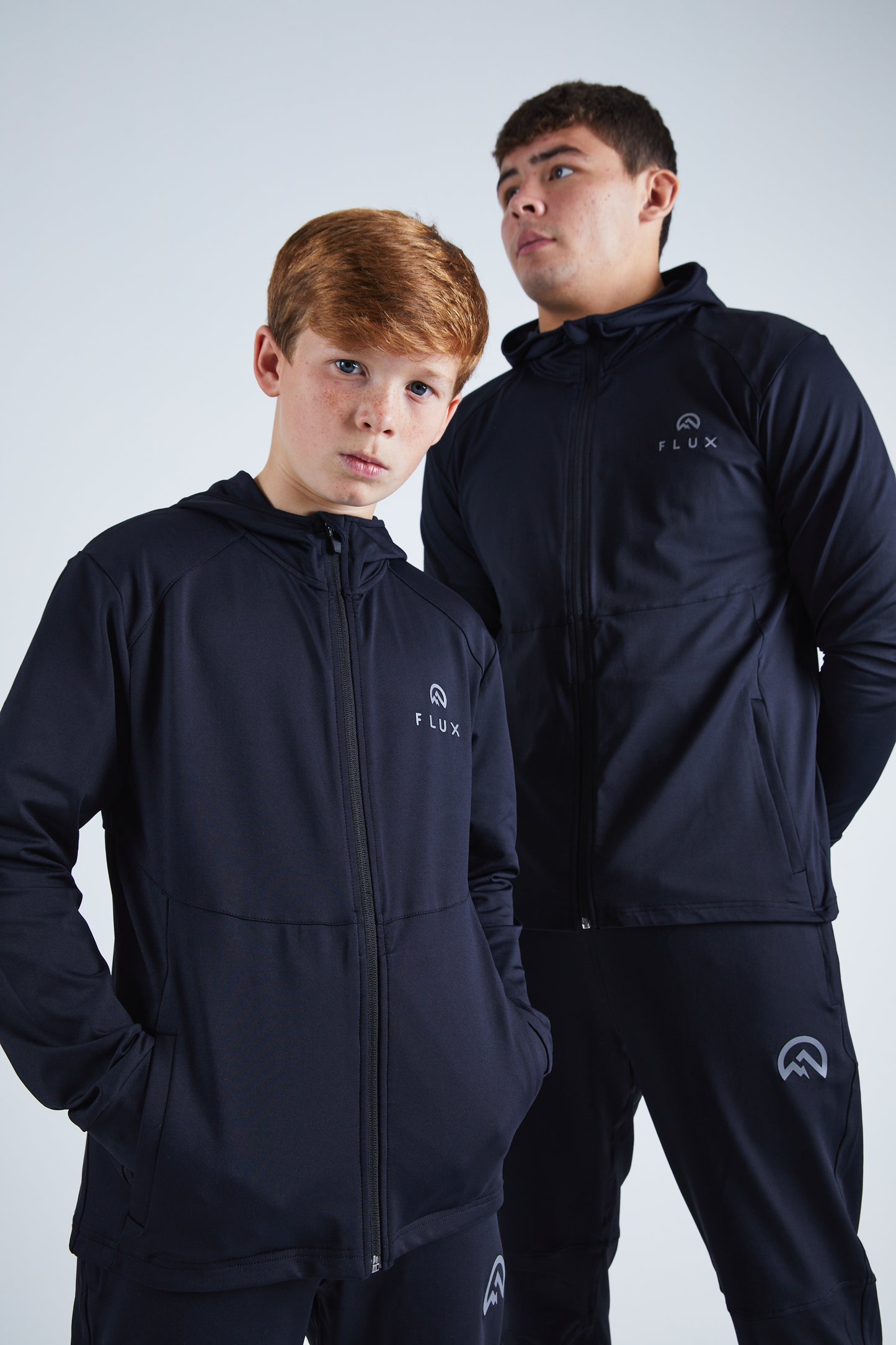 Junior Premium Tracksuit Jacket - Black