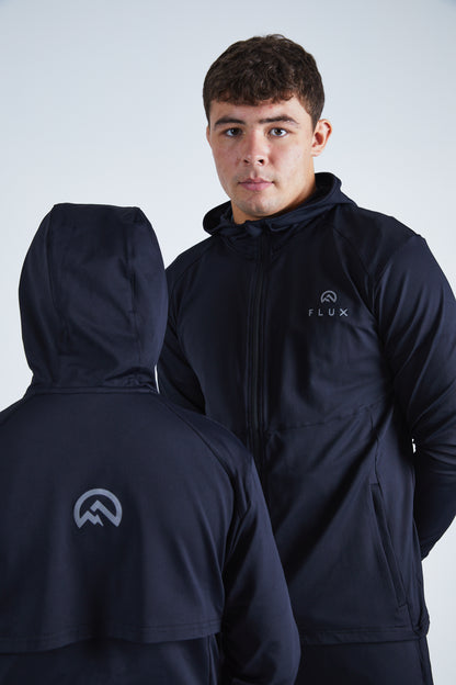 Junior Premium Tracksuit Jacket - Black