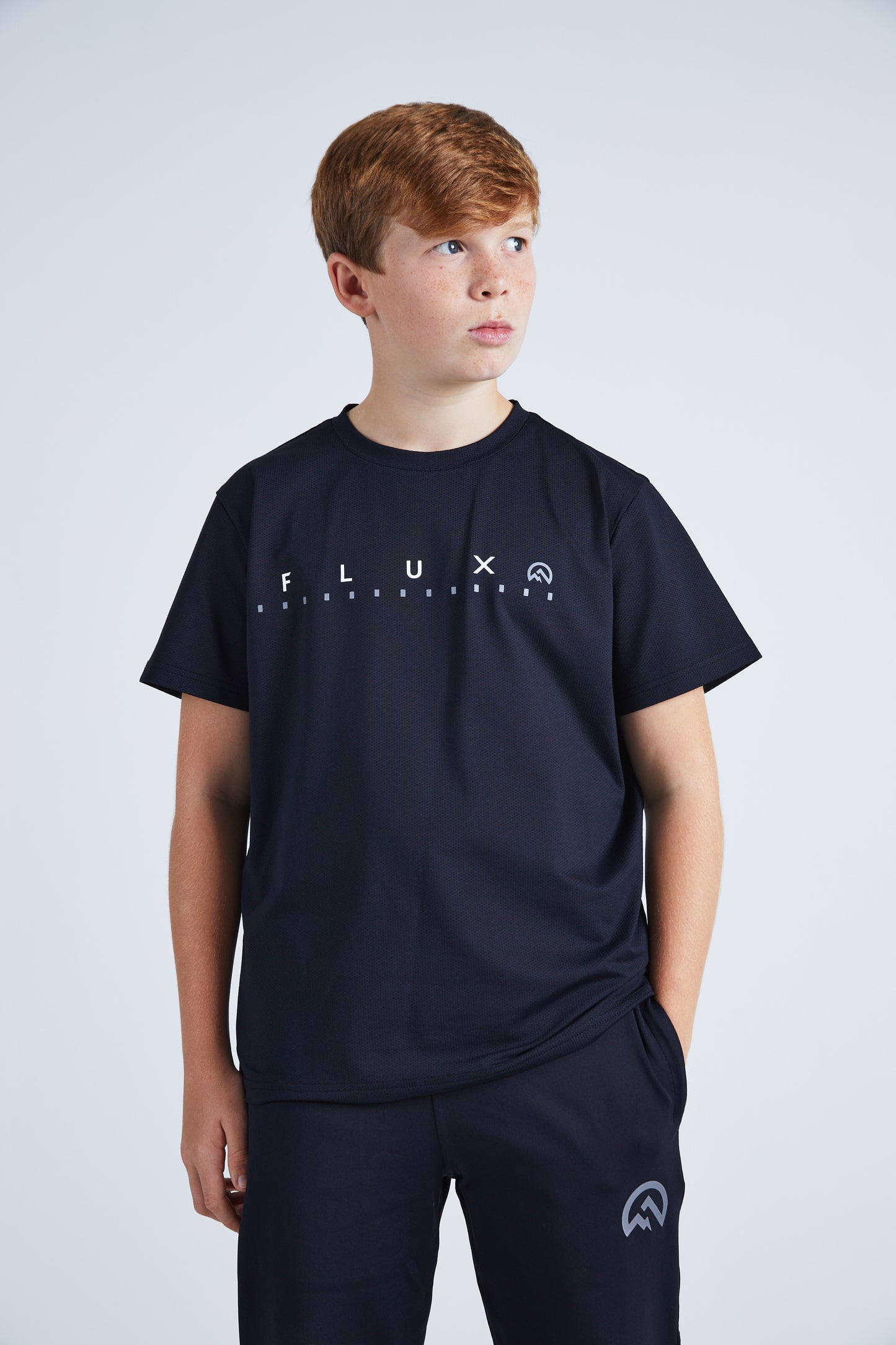 Junior Graphic Logo T-Shirt - Black