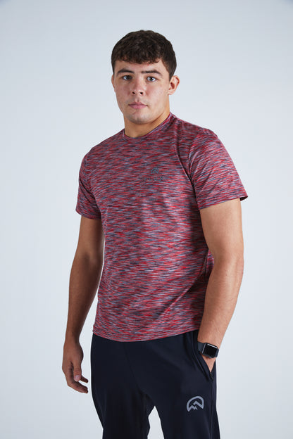 Multi T-Shirt - Red/Black