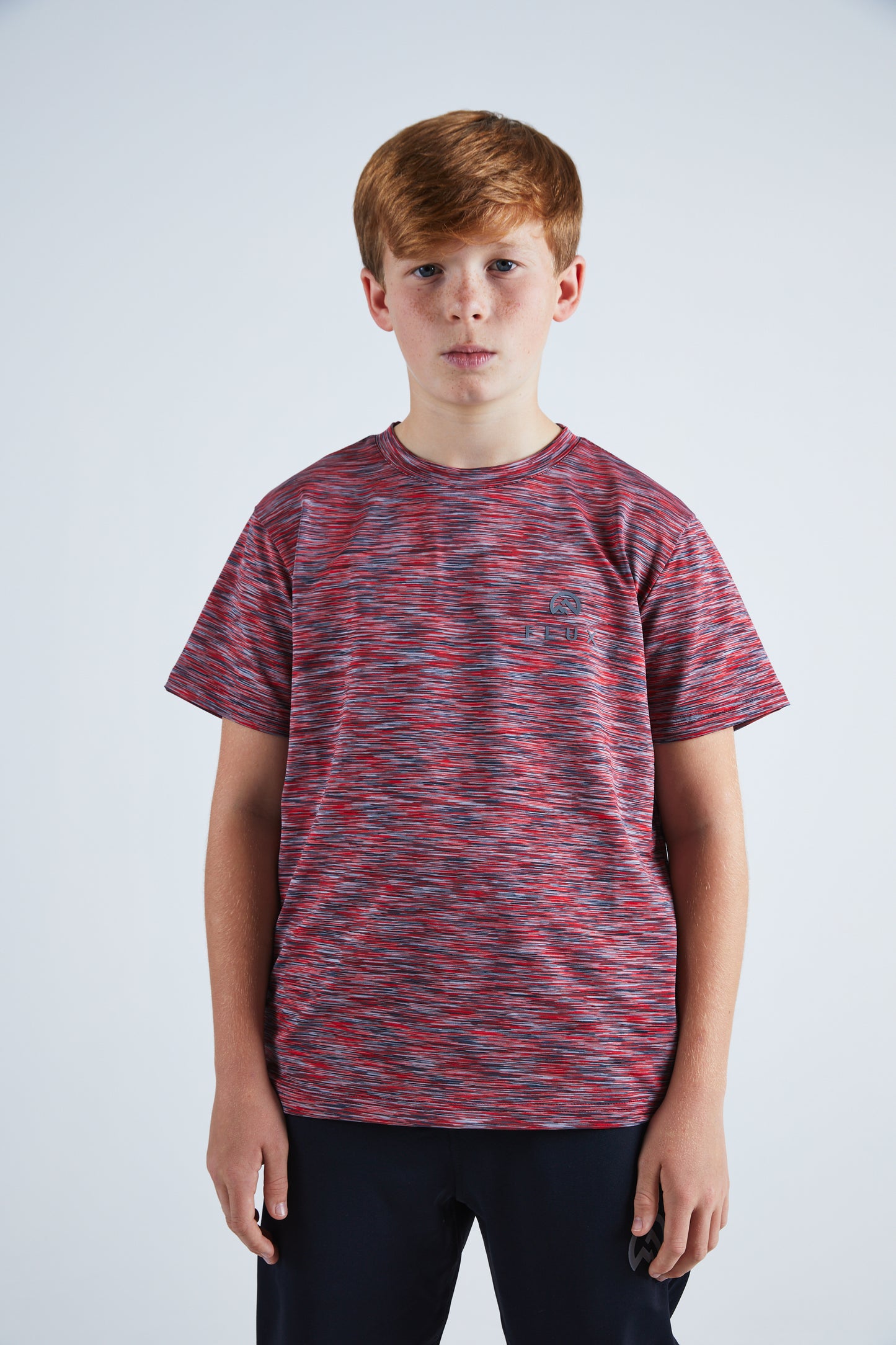 Junior Multi T-Shirt - Red/Black