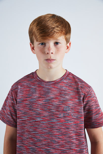 Junior Multi T-Shirt - Red/Black