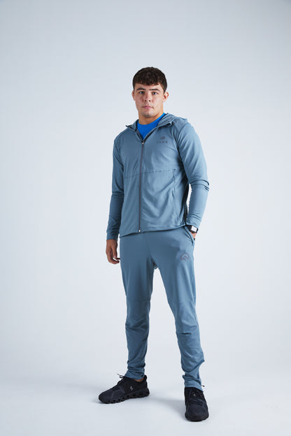 Junior Premium Tracksuit Jacket - Slate Grey