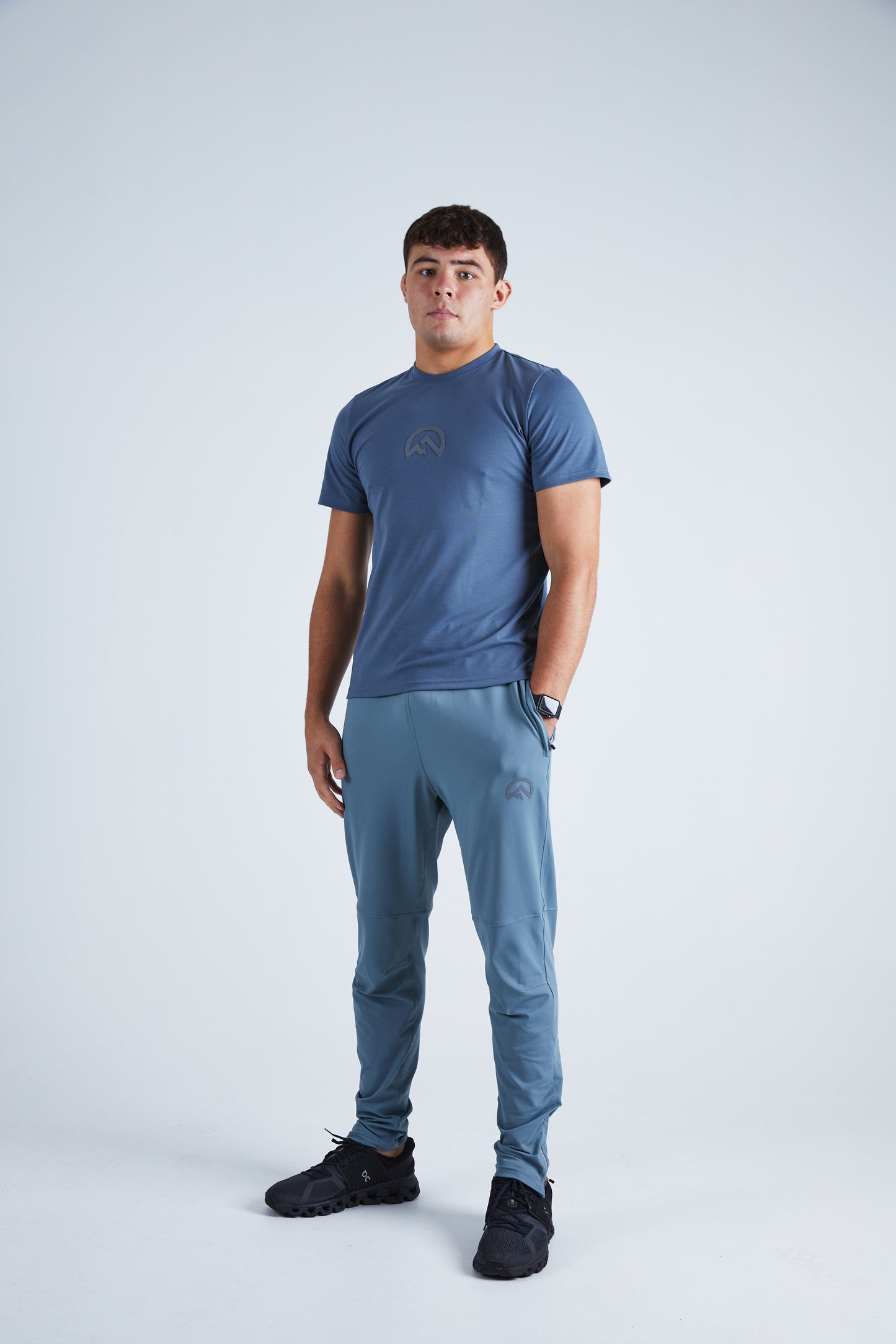 Premium Tracksuit Pants – Slate Grey